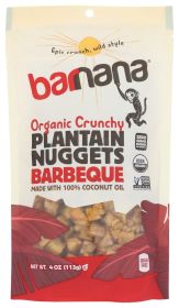 BARNANA: Nuggets Plantain Bbq Org, 4 OZ