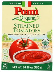 POMI: Tomatoes Strained Organic, 26.46 oz