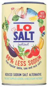 LOSALT: Iodized Salt, 12.35 oz