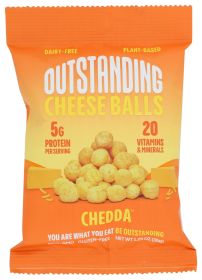 OUTSTANDING: Balls Cheese Cheddar, 1.25 OZ