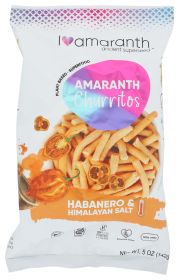 I AMARANTH: Churritos Habnro Hm Salt, 5 OZ