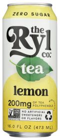 THE RYL CO: Tea  Black Lemon Rtd, 16 FO