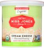 MISS JONES BAKING CO: Frosting Cream Cheese Organic, 11.29 oz