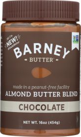 BARNEY BUTTER: Almond Butter Blend Chocolate, 16 oz