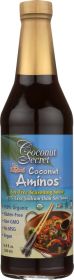 COCONUT SECRET: Coconut Aminos Soy Free Seasoning Sauce, 16.9 oz