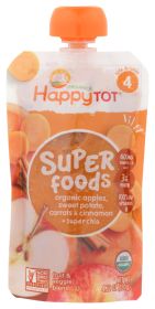 HAPPY TOT ORGANIC SUPERFOODS: Sweet Potato Apple Carrot & Cinnamon, 4.22 oz