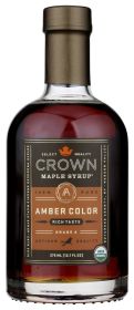 CROWN MAPLE: Amber Color Maple Syrup, 12.7 fo