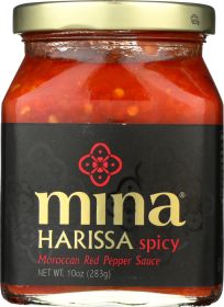 MINA: Sauce Harissa Spicy, 10 oz