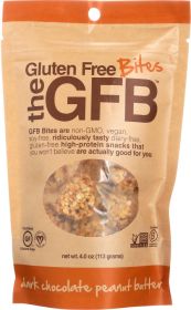 THE GFB: Dark Chocolate Peanut Butter Bites, 4 oz