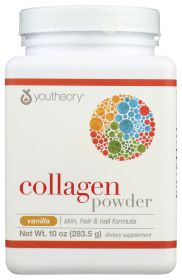 YOUTHEORY: Collagen Powder Vanilla, 10 oz