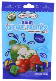 TORIE & HOWARD: Candy Fruit Chew Sour Assorted Bag, 4 oz