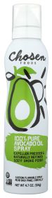 CHOSEN FOODS: 100% Pure Avocado Oil Spray, 140 ml