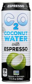 C20: Water Coconut Pure with Espresso, 17.5 oz