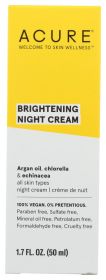 ACURE: Brilliantly Brightening Night Cream, 1.7 fl oz