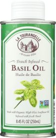 LA TOURANGELLE: Oil Infused Basil, 250 ml