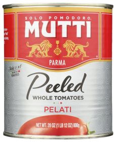 MUTTI: Whole Peeled Tomatoes, 28 oz