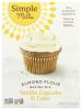 SIMPLE MILLS: Vanilla Cupcake & Cake Mix, 11.5 oz