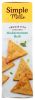 SIMPLE MILLS: Mediterranean Herb Veggie Pita Crackers, 4.25 oz