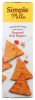 SIMPLE MILLS: Roasted Red Pepper Veggie Pita Crackers, 4.25 oz