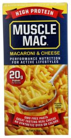 MUSCLE MAC: Macaroni and Cheese High Protein, 6.75 oz