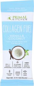 PRIMAL KITCHEN: Collagen Fuel Vanilla Packet, .54 oz