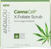 ANDALOU NATURALS: CannaCell X.Foliate Scrub, 1.7 oz