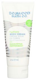 SEA WEED BATH COMPANY: Cream Body Eucalyptus & Peppermint, 6 oz