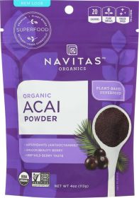 NAVITAS: Organic Acai Powder, 4 oz