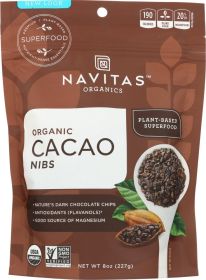 NAVITAS: Organic Cacao Nibs, 8 oz