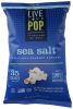 LIVE LOVE POP: Sea Salt Popcorn, 4.40 oz