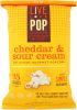 LIVE LOVE POP: Cheddar & Sour Cream Popcorn, 4.4 oz