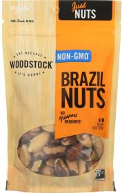 WOODSTOCK: Nuts Brazil Raw, 9 oz