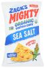 ZACKS MIGHTY: Organic Tortilla Chips Sea Salt, 9 oz