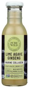 PUREWILD CO: Lime Agave Ginseng, 12 fo