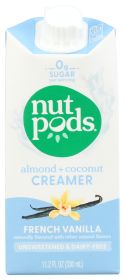 NUT PODS: Dairy Free Creamer French Vanilla Unsweetened, 11.2 fl oz