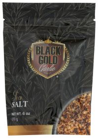 BLACK GOLD GARLIC: Sea Salt, 6 oz