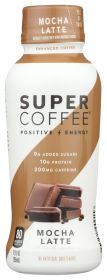 SUNNIVA SUPER COFFEE: Coffee Mocha Dark Bottle, 12 oz