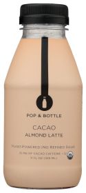 POP AND BOTTLE: Cacao Almond Latte, 11 oz