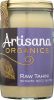 ARTISANA: Raw Organic Tahini Sesame Seed Butter, 14 oz