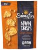 STONEFIRE: Classic Cheddar Naan Crisps, 6 oz