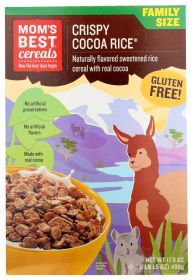 MOM'S BEST: Crispy Cocoa Rice Cereal, 17.5 oz