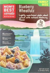 MOM'S BEST: Cereal Bluepom Wheat Fuls, 22 oz