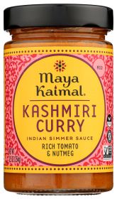 MAYA KAIMAL: Indian Simmer Sauce Kashmiri Curry Mild, 12.5 oz