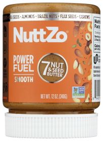 NUTTZO: Power Fuel Seed Butter Smooth, 12 oz