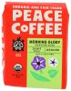 PEACE COFFEE: Coffee Grnd Morning Glory, 12 OZ