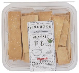 FIREHOOK: Seasalt Baked Cracker, 7 Oz