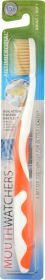 MOUTH WATCHERS: Toothbrush Adult Manual Orange, 1 ea