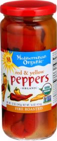 MEDITERRANEAN ORGANICS: Pepper Red Yllw, 16 OZ