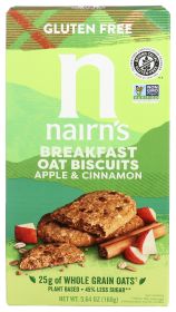 NAIRNS: Apple and Cinnamon Breakfast Oat Biscuits, 5.64 oz