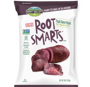 ROOT SMARTS: Purple Sweet Potato Chips, 6 oz